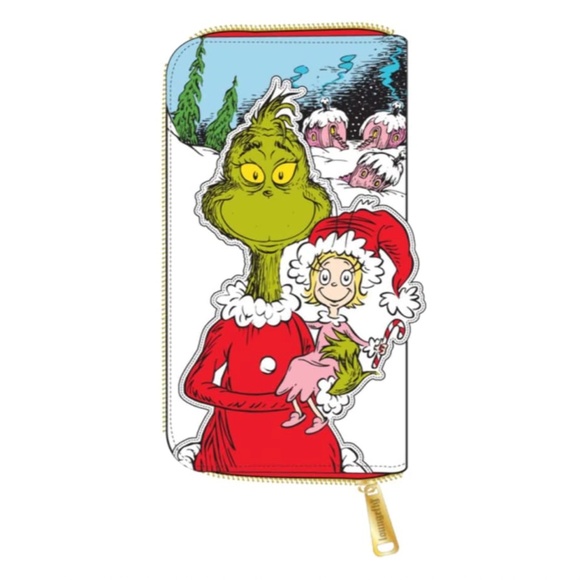 Grinch backpack and wallet!